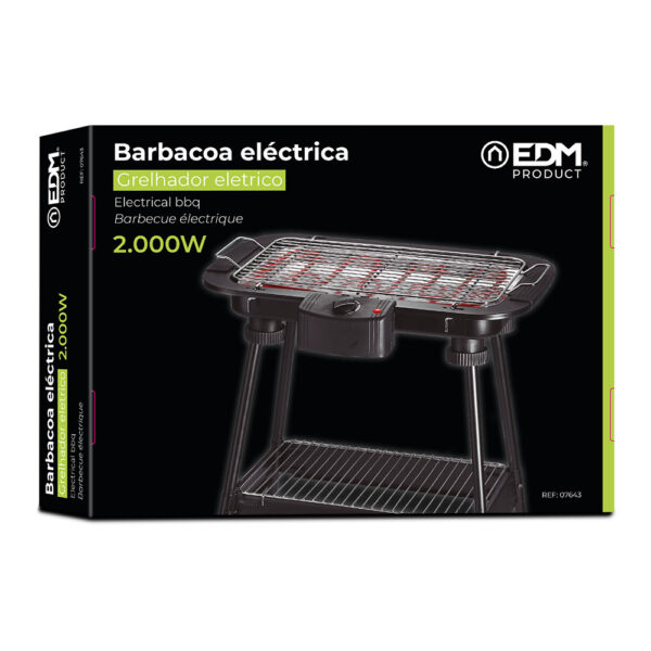 BARBACOA ELECTRICA DE PIE 2000W  EDM