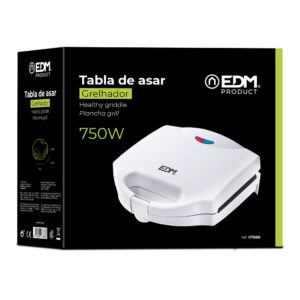 SANDWICHERA DOBLE 750W EDM