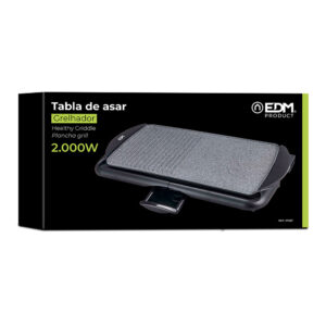 TABLA DE ASAR EFECTO PIEDRA 2000W  EDM