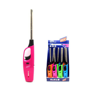 ENCENDEDOR MODELO FASHION LONGNECK BBQ 27,3x4x2,5cm RECARGABLE COLORES SURTIDOS EURO/U