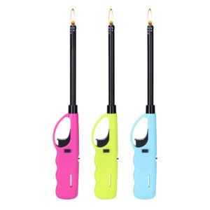 ENCENDEDOR DE COCINA DE GAS RECARGABLE 27x4x2cm COLORES SURTIDOS (BLISTER)