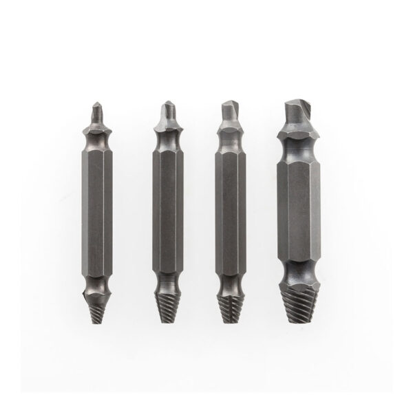 PACK 4 BROCAS PARA EXTRAER TORNILLOS DAÑADOS INNOVAGOODS - Imagen 2