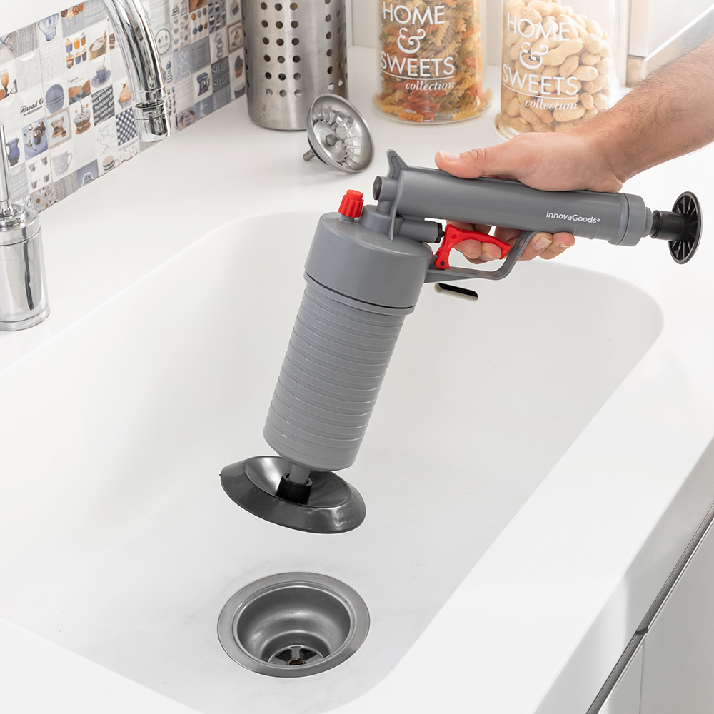 PISTOLA DESATASCADORA DE AIRE COMPRIMIDO INNOVAGOODS - Imagen 2