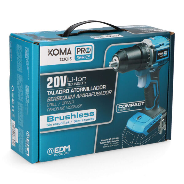 TALADRO ATORNILLADOR COMPACT BRUSHLESS