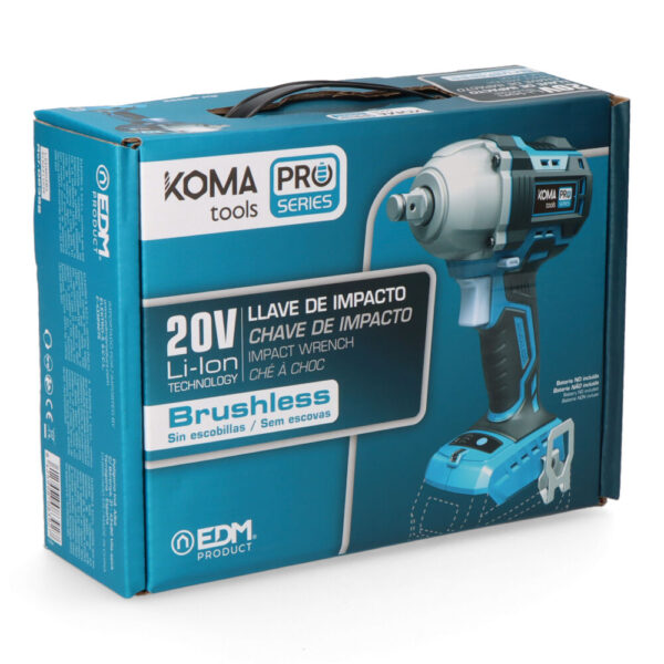 LLAVE DE IMPACTO BRUSHLESS
