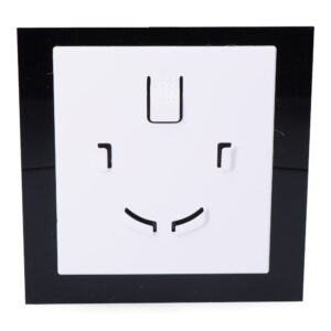 TAPA 175 x 175mm COLOR NEGRO MATE PARA EXTRACTOR 08413 Ø10cm EDM
