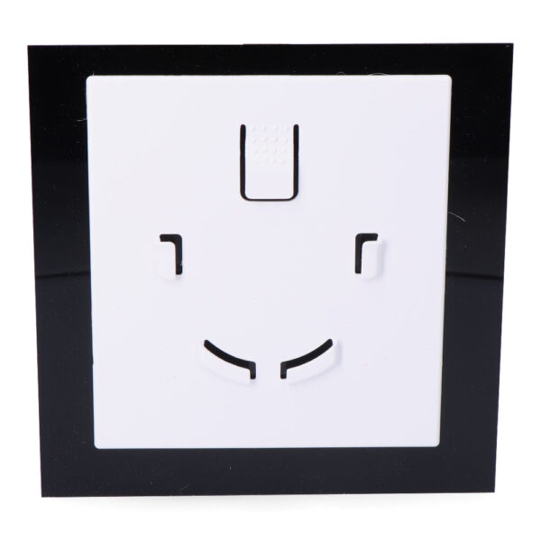 TAPA 175 x 175mm COLOR NEGRO MATE PARA EXTRACTOR 08413 Ø10cm EDM