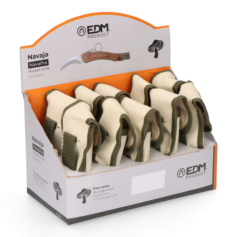 NAVAJA RECOGE SETAS CON CEPILLO, SERIE IRATI. EDM - Imagen 3