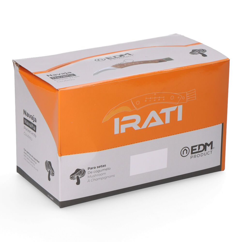 NAVAJA RECOGE SETAS CON CEPILLO, SERIE IRATI. EDM - Imagen 4