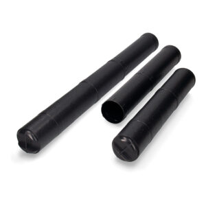 TUBO PORTAPLANOS EXTENSIBLE DE 40 A 75cm Ø65mm COLOR NEGRO