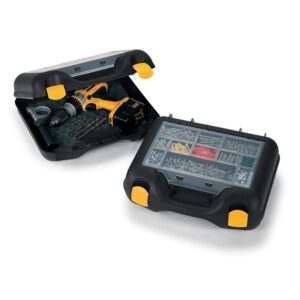 MALETIN PORTA TALADRO CON 11 COMPARTIMENTOS 38,7x34x13CM