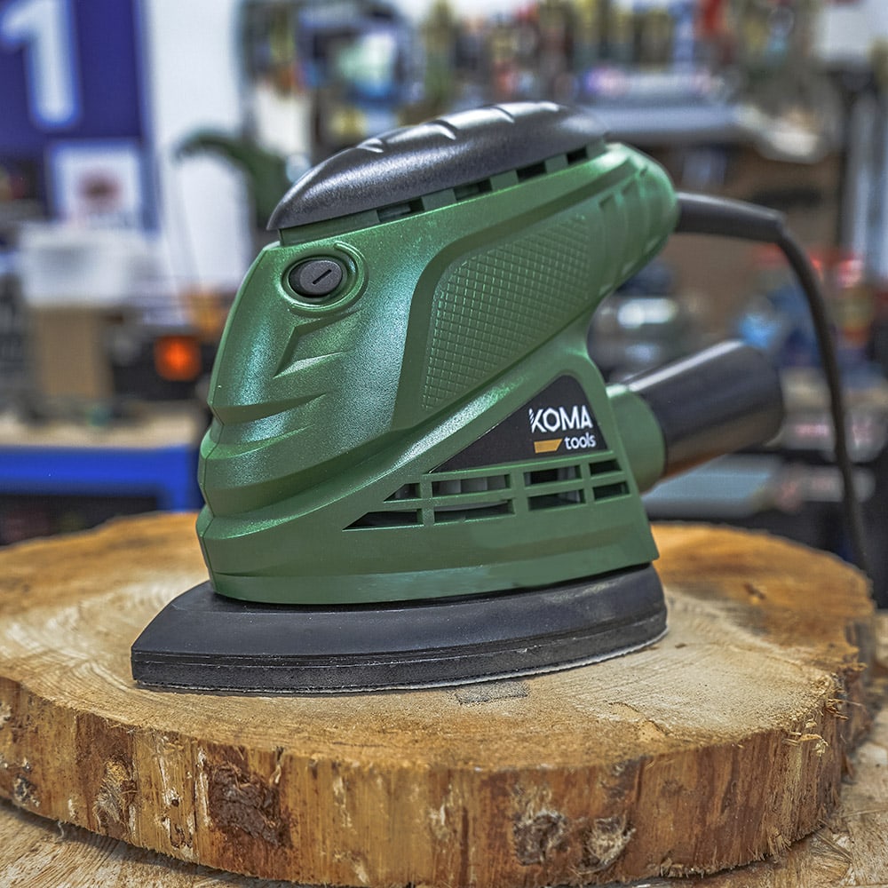 LIJADORA TIPO MOUSE 105W 14,1x14,5cm KOMA TOOLS - Imagen 3