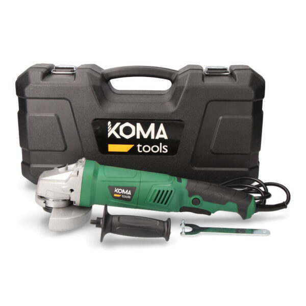 AMOLADORA ELECTRICA 1050W Ø125mm 22,8x35,5cm KOMA TOOLS - Imagen 2