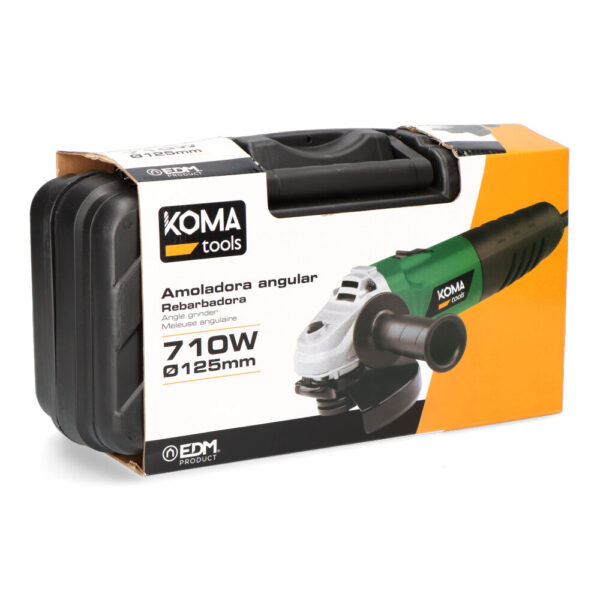 AMOLADORA ANGULAR  Ø125mm 710W CON MALETÍN - Imagen 2