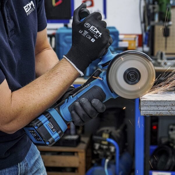 KIT MALETIN AMOLADORA 20V CON 1 BATERIA 4.0A Y CARGADOR 08772. 28,9x23,9cm KOMA TOOLS - Imagen 6