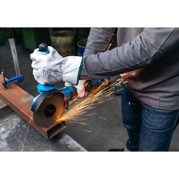 AMOLADORA 20V BRUSHLESS (SIN BATERÍA NI CARGADOR) Ø125mm 37,5x12cm KOMA TOOLS - Imagen 4