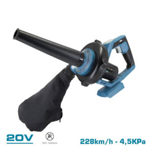 ASPIRADOR SOPLADOR 20V (SIN BATERÍA NI CARGADOR)  KOMA TOOLS