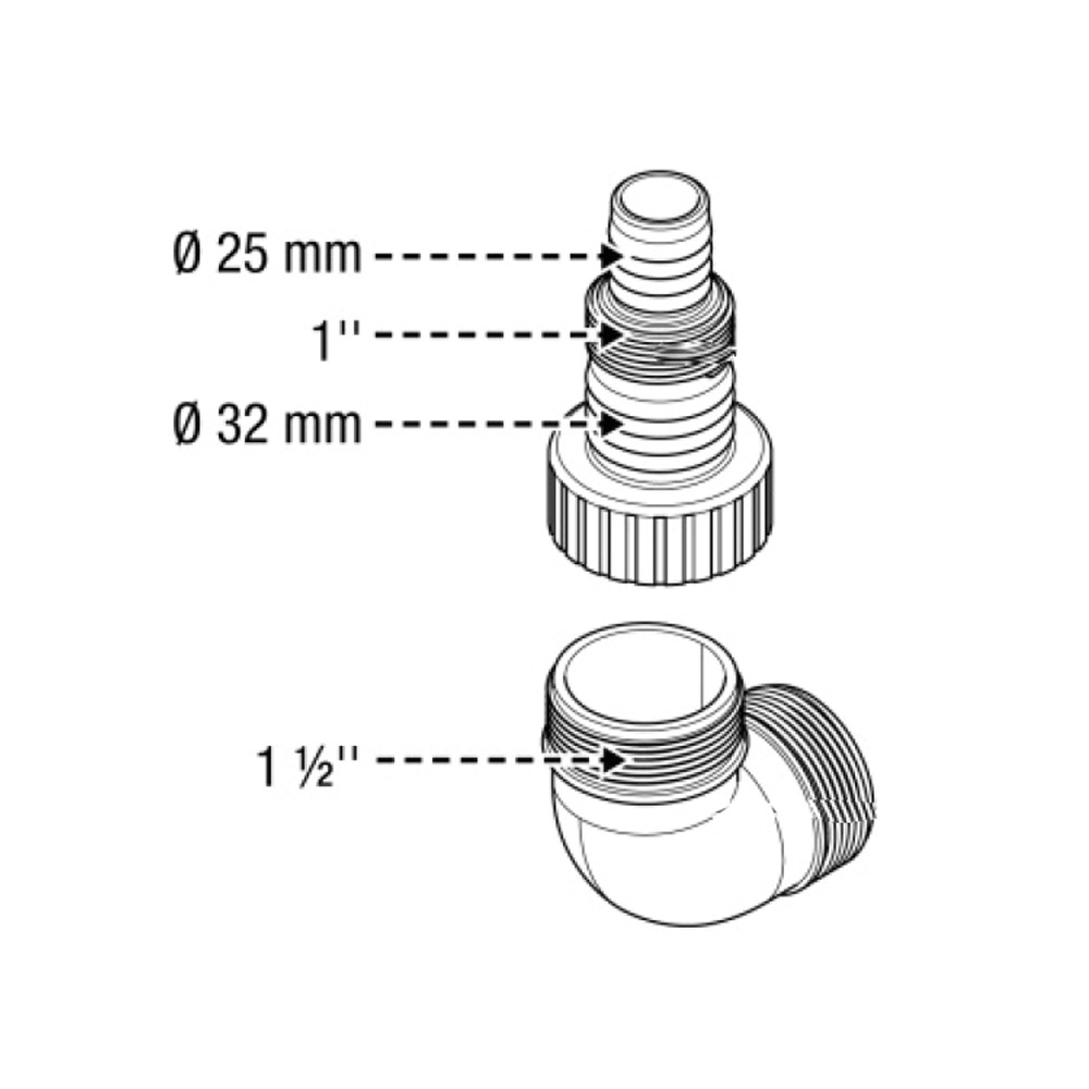 BOMBA SUMERGIBLE AGUAS LIMPIAS 400W - Imagen 3
