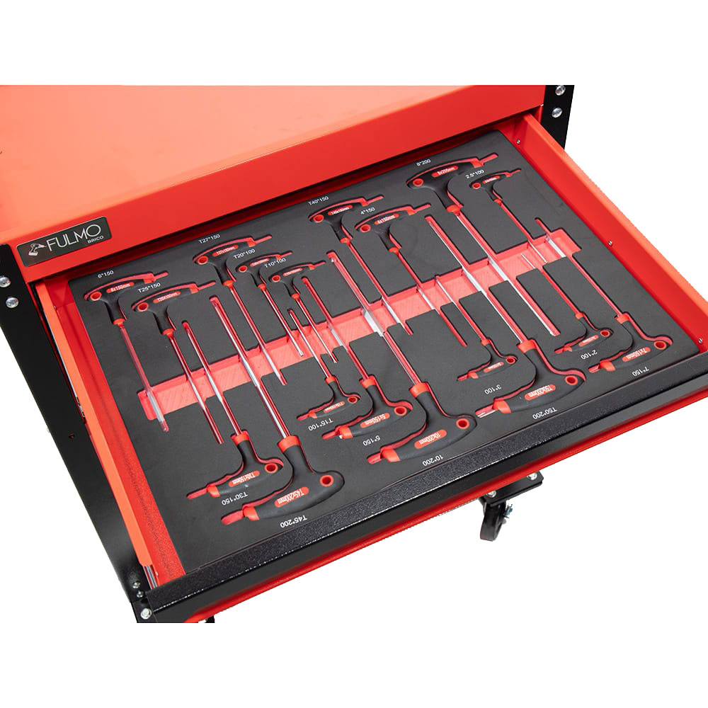 CARRO PARA HERRAMIENTAS DE 83 PIEZAS 309010201 FULMO BRICO - Imagen 2