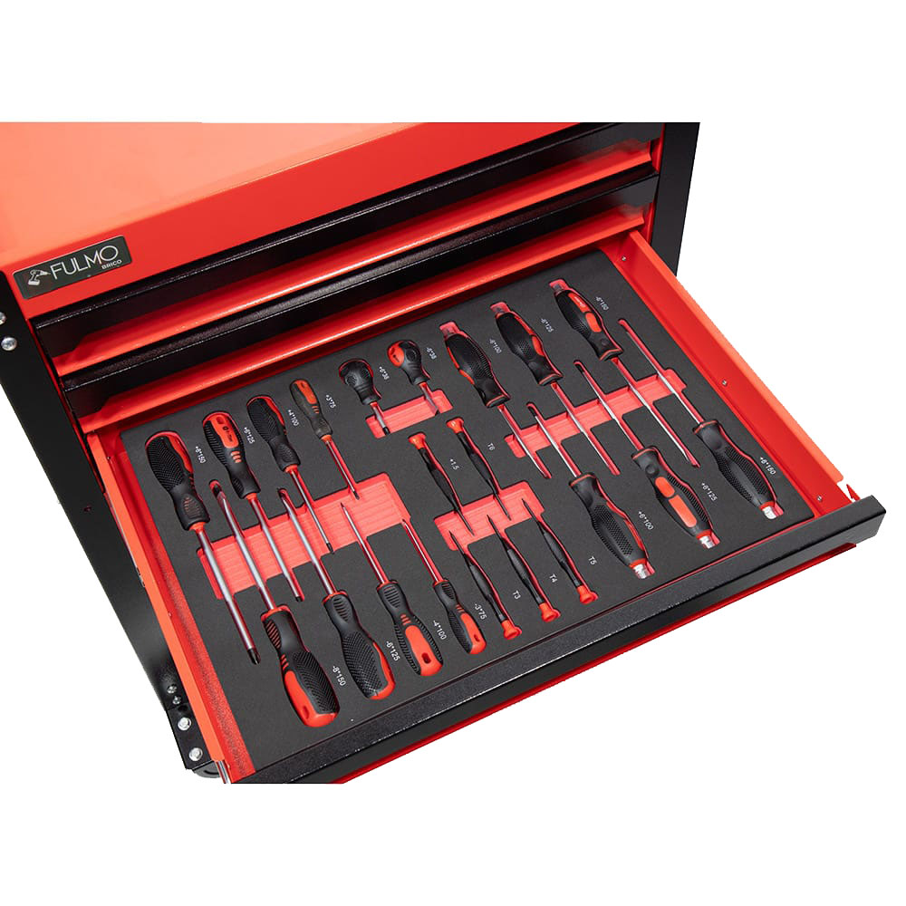 CARRO PARA HERRAMIENTAS DE 83 PIEZAS 309010201 FULMO BRICO - Imagen 4