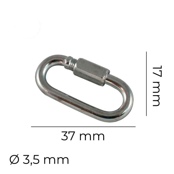 MALLA RAPIDA ZINCADA Ø3,5mm EDM