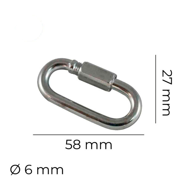 MALLA RAPIDA ZINCADA Ø6mm EDM