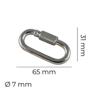 MALLA RAPIDA ZINCADA Ø7mm EDM