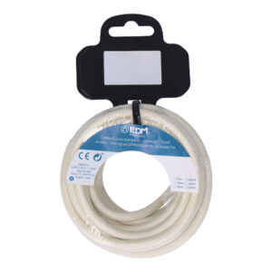 CABLE CORDÓN TUBULAR 2x0.75mm ALGODÓN 5m