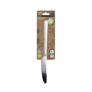 SET 2 unid. CUCHILLO DE ACERO INOXIDABLE RECICLADO BRILLO EARTH SG7779 SAN IGNACIO