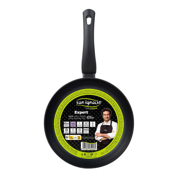 SARTEN 20 cm ALU FORJADO IND NEGRO EXPERT SG-6235 SAN IGNACIO - Imagen 4