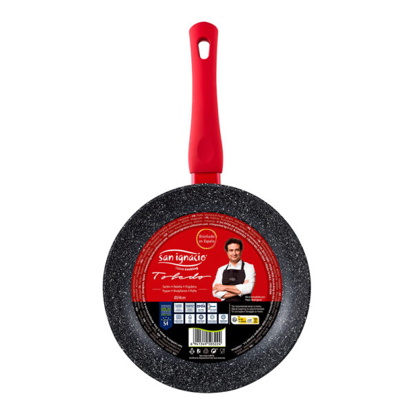 SARTEN 24 cm MARB ALUMINIO FORJADO IND TOLEDO SG-6266 SAN IGNACIO - Imagen 4