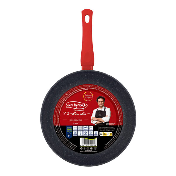 SARTEN 28 cm MARB ALUMINIO FORJADO IND TOLEDO SG-6267 SAN IGNACIO - Imagen 4