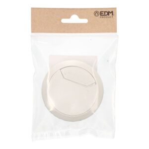 BLISTER TAPON PASACABLES TPC01 Ø60x22mm BLANCO 90621 EDM