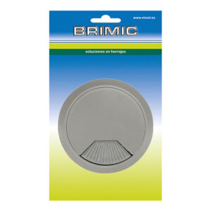 BLISTER TAPON PASACABLES TPC01 Ø60x22mm GRIS 90232 MICEL