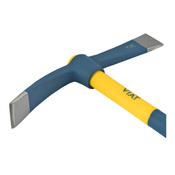 ALCOTANA HACHA-PALA CON MANGO DE FIBRA BIMATERIAL PARA GOLPEO Y PICADO DE PAREDES. VT932 VIAT - Imagen 2