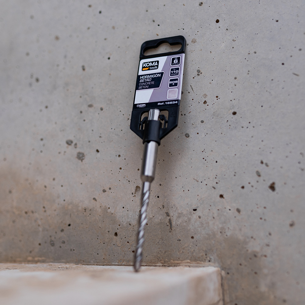 BROCA SDS PLUS HORMIGON 8,00x110mm IZ27976 KOMA TOOLS (IZAR) - Imagen 3