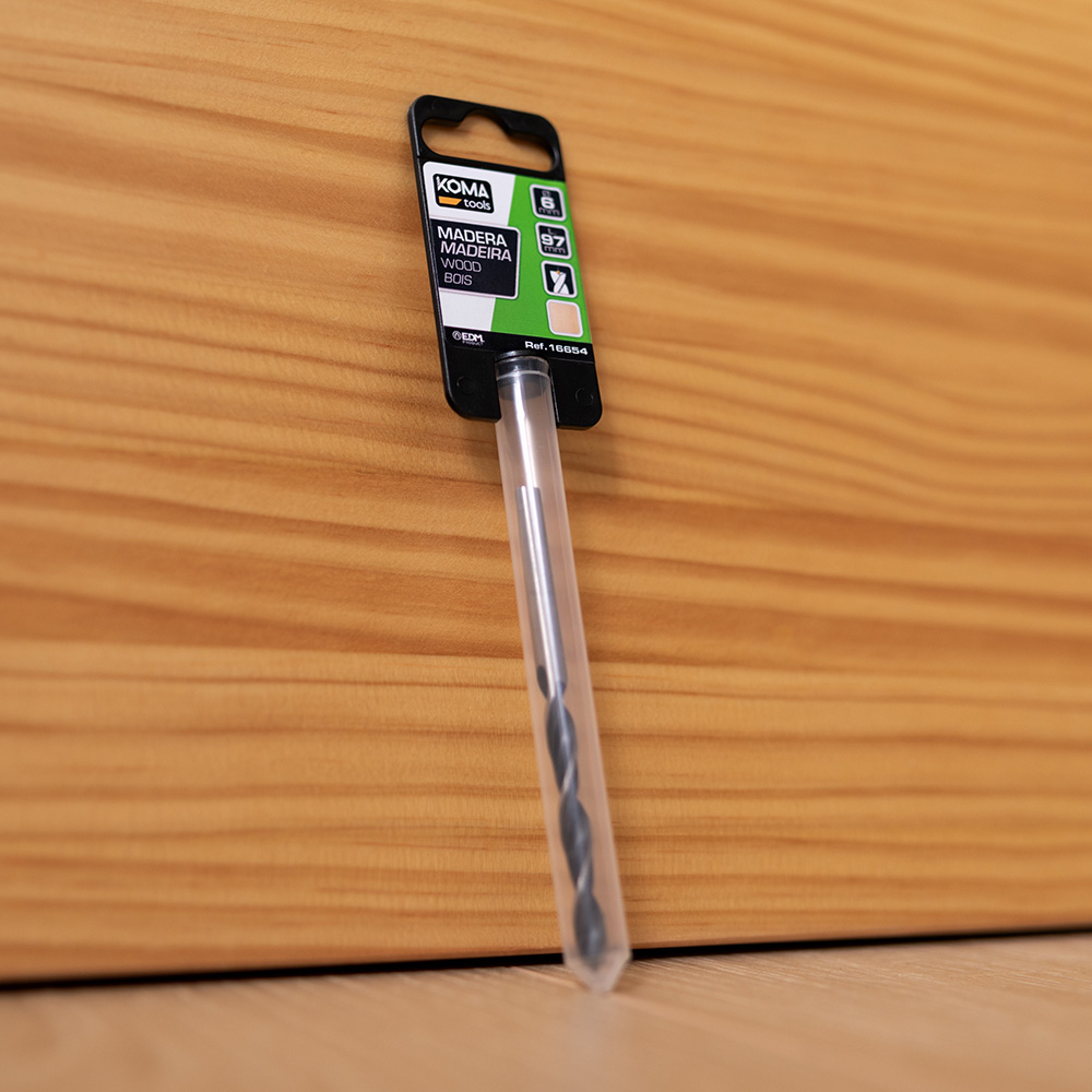 BROCA 3 PUNTAS PARA MADERA 10,00 x 133mm IZ28085 KOMA TOOLS (IZAR) - Imagen 3