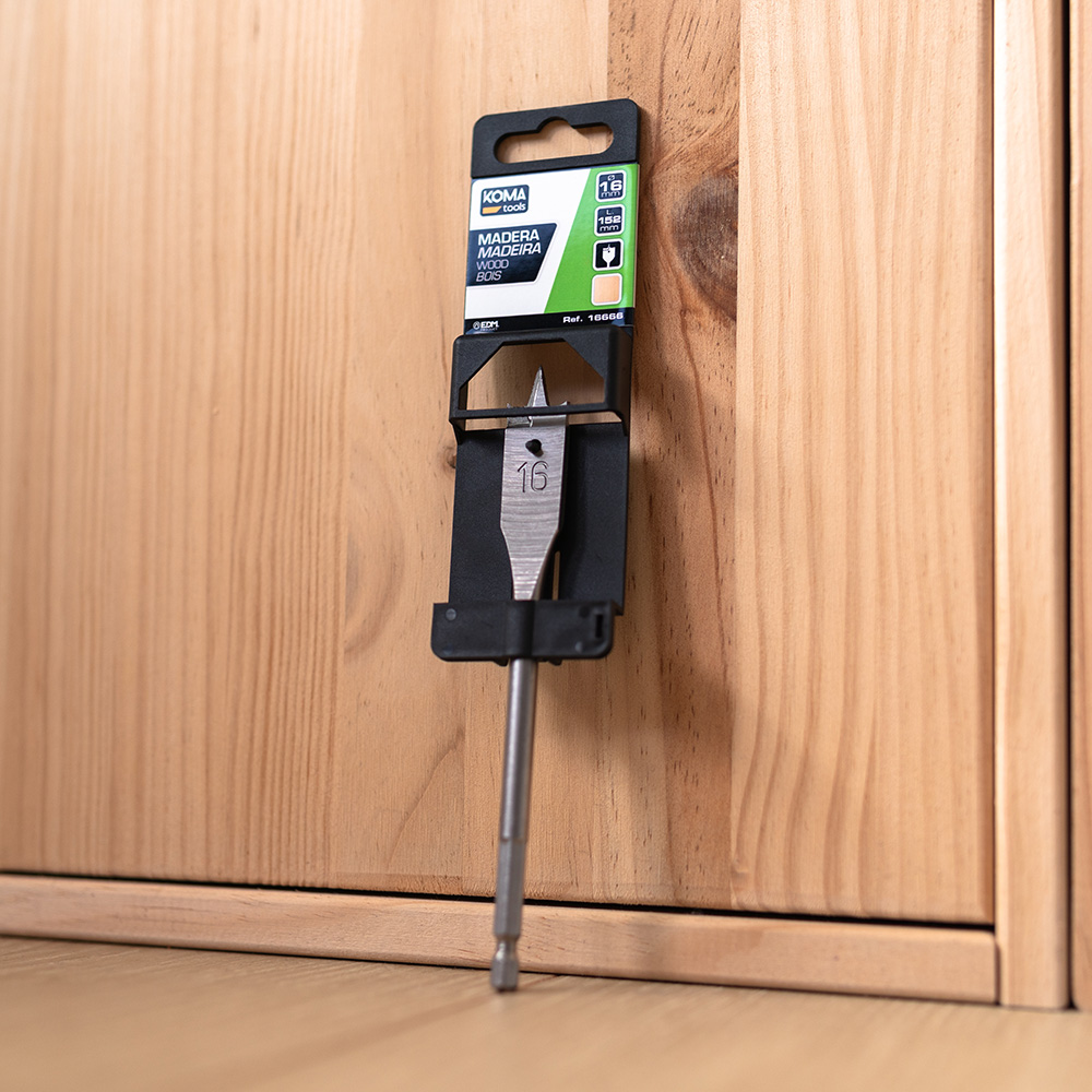 BROCA PLANA PARA MADERA 28,00 x152mm IZ28138 KOMA TOOLS (IZAR) - Imagen 3