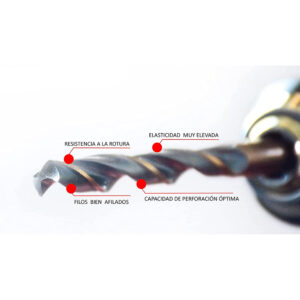PACK 10 BROCAS PARA METAL F3 HSS-R DIN338 11,5x94/142 614157 FISCHER