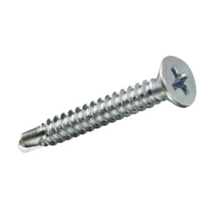 CAJA S 25 unid. TORNILLO ROSCA CHAPA CP AUTOT. CINC 3,5x16mm FADIX