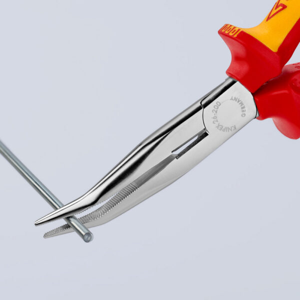 ALICATES DE BOCA CIGÜEÑA 200x56x19mm 2626200 KNIPEX - Imagen 2
