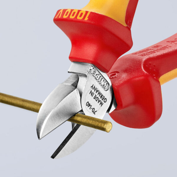 ALICATES DE CORTE DIAGONAL 140x54x25mm. 7006140 KNIPEX - Imagen 2