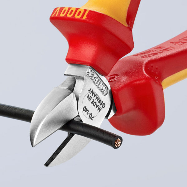 ALICATES DE CORTE DIAGONAL 140x54x25mm. 7006140 KNIPEX - Imagen 4
