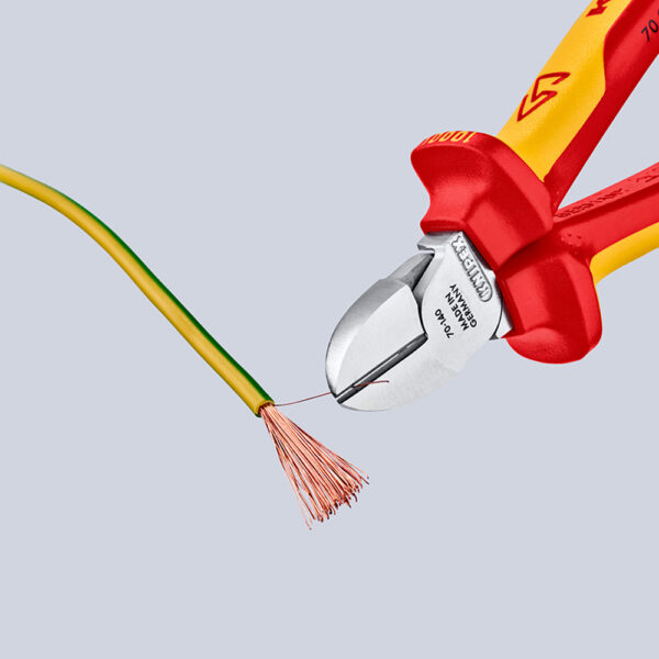 ALICATES DE CORTE DIAGONAL 140x54x25mm. 7006140 KNIPEX - Imagen 5