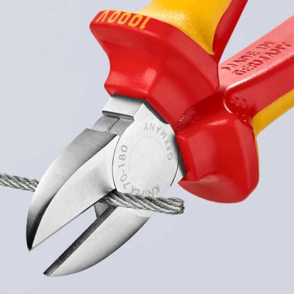 ALICATES CORTE DIAGONAL 180x56x20mm. 7006180 KNIPEX - Imagen 3