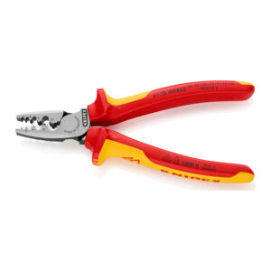 ALICATES PARA ENTALLAR PUNTERAS 180x56x28mm 9778180 KNIPEX