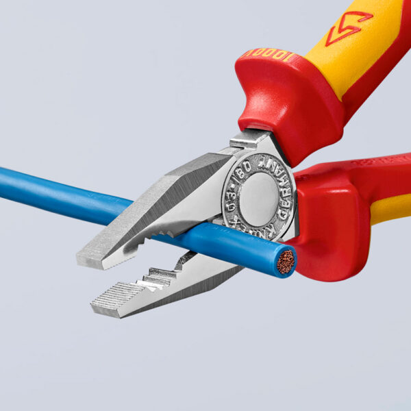 ALICATES UNIVERSALES 180x65x20mm 0306180SB KNIPEX - Imagen 2