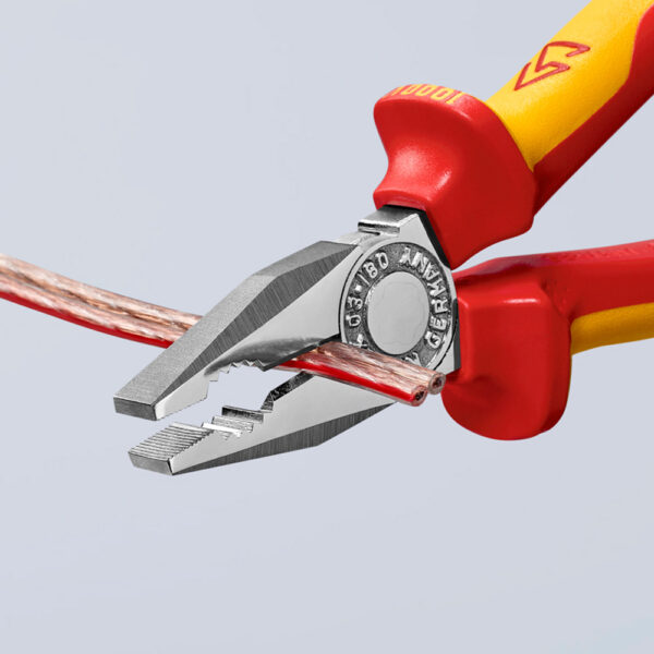 ALICATES UNIVERSALES 180x65x20mm 0306180SB KNIPEX - Imagen 3