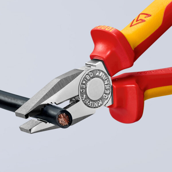 ALICATES UNIVERSALES 180x65x20mm 0306180SB KNIPEX - Imagen 5