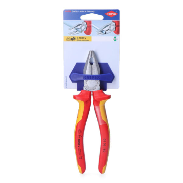 ALICATES UNIVERSALES 180x65x20mm 0306180SB KNIPEX - Imagen 7